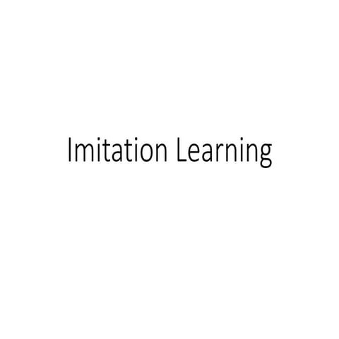 Comprehensive Overview of Imitation Learning Techniques and ...