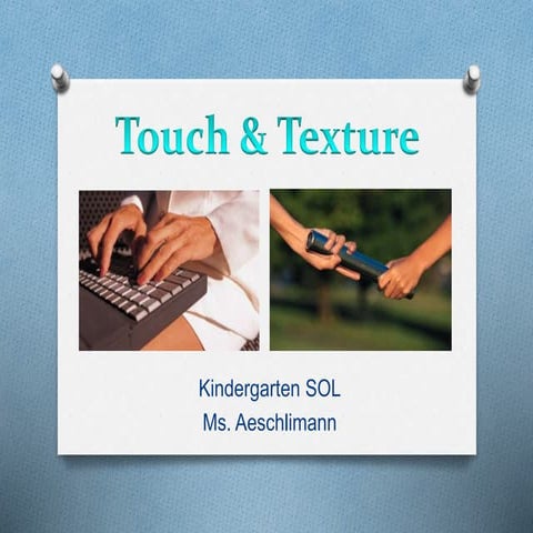 Good Kindergarten SOL