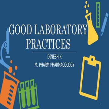 Good laboratory practices