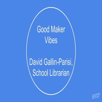 Good maker vibes shared