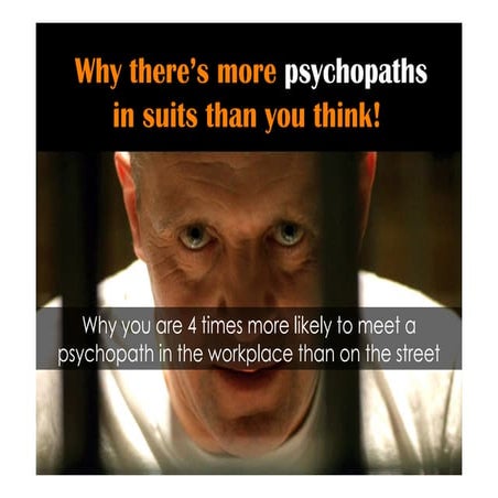 More psychopaths in suits than you think