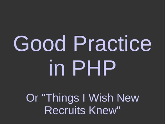 Things I wish web graduates knew