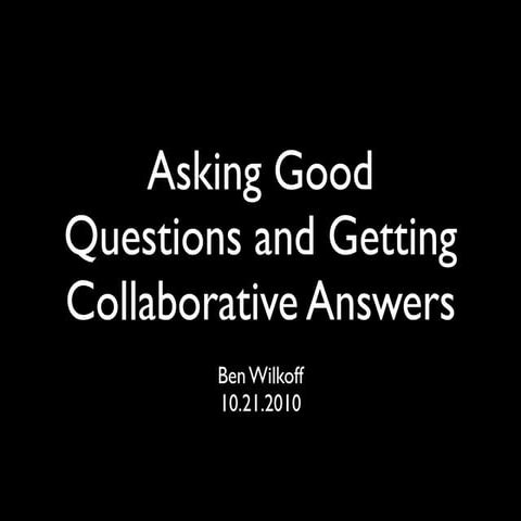 Good questionscollabanswers2