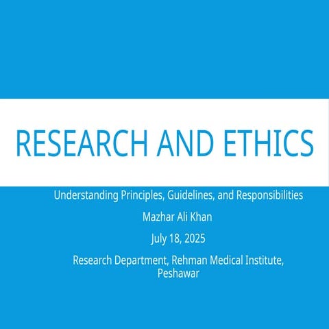 How to make ways to protect Ethics in Research