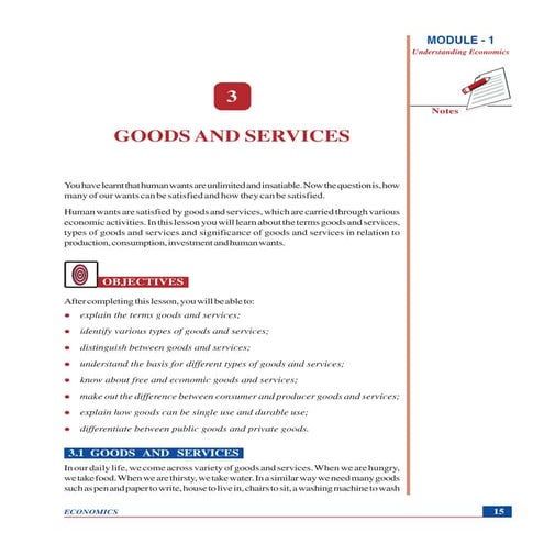 Goods and services | PPTX