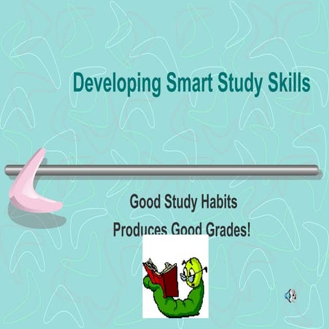 Effective and Efficient Good Study Habits.ppt