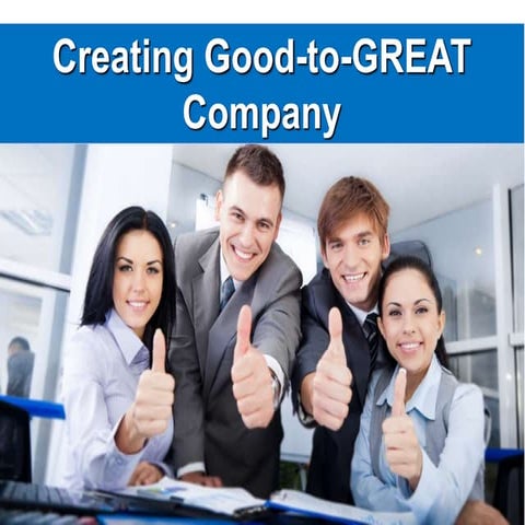 Good to great PPT Slides