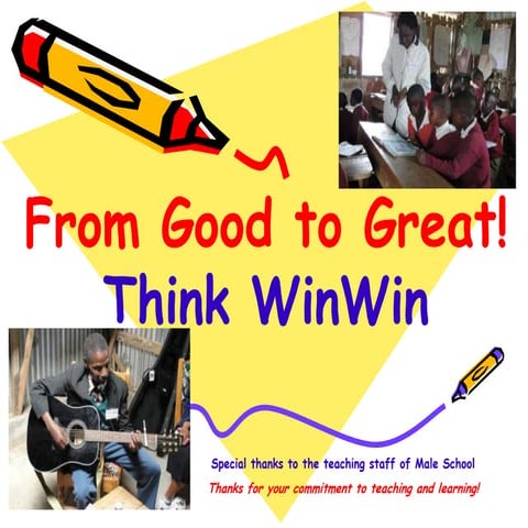 Good to Great - Male School - 2009