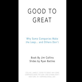 Good to Great