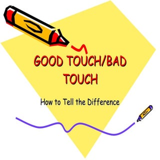 Good touch bad touch ppt