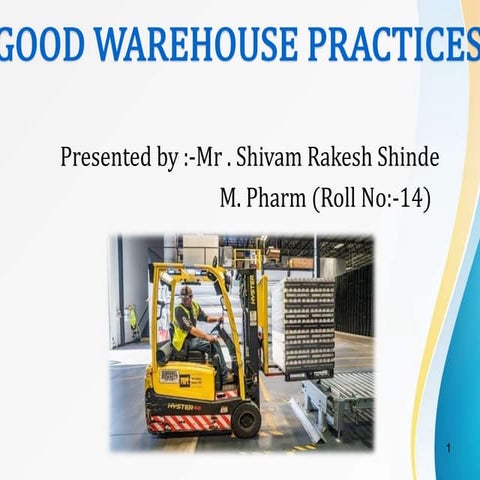 Good warehouse practice