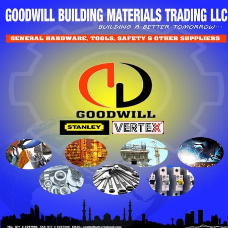 GOODWILL BUILDING MATERIALS TRADING LLC | PDF
