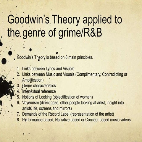 Goodwin’s Theory