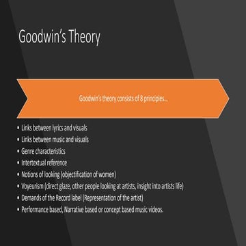 Goodwins Theory 