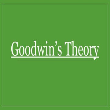 Goodwin’s theory
