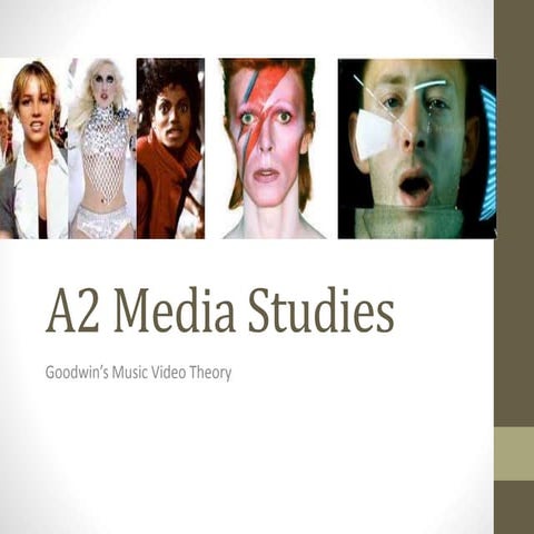 Goodwin Music Video Theory