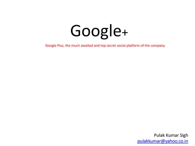 Google+