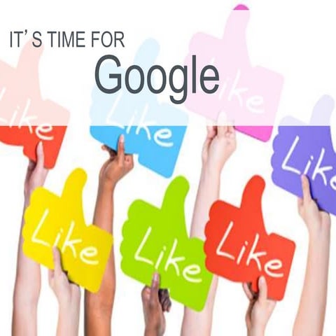 It's time to get with Google