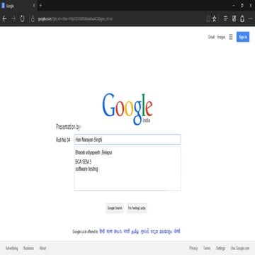 Google :The Interview Process