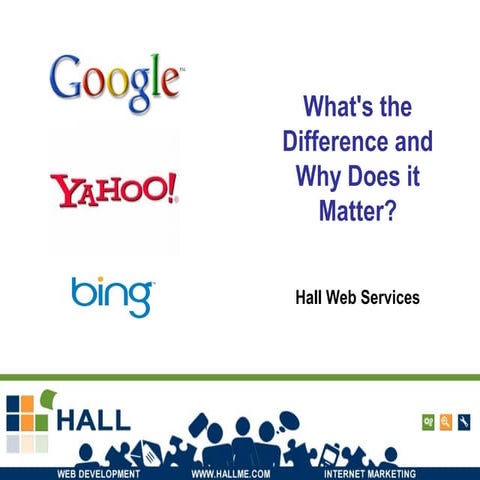 Google, Bing, Yahoo - What's the Difference and Why Does it Matter?