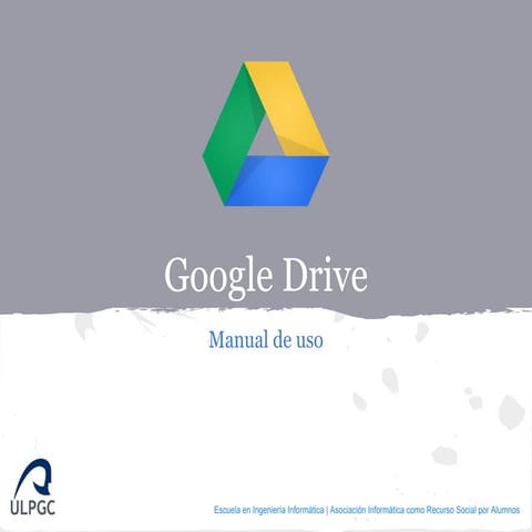 Tutorial, drive académico | PDF