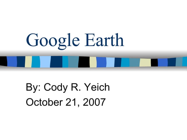 Google  Earth
