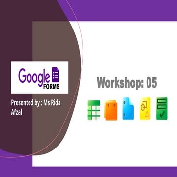 Introduction to Google Forms | PPTX