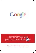 Guías Google para periodistas - Herramientas geo para la comunicación - Maps y Earth