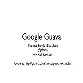 Google guava