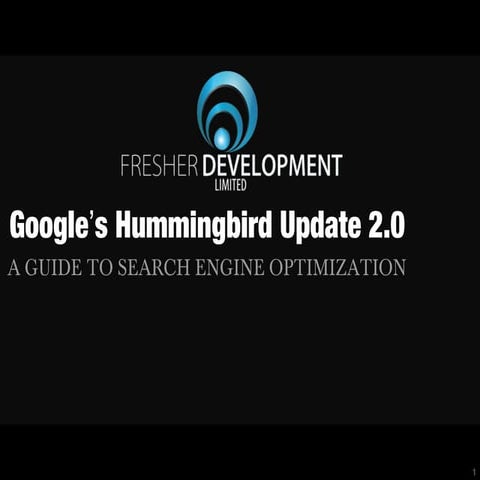 Google hummingbird-update-webinar-resource