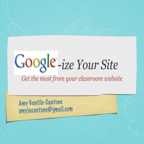 Google ize your site