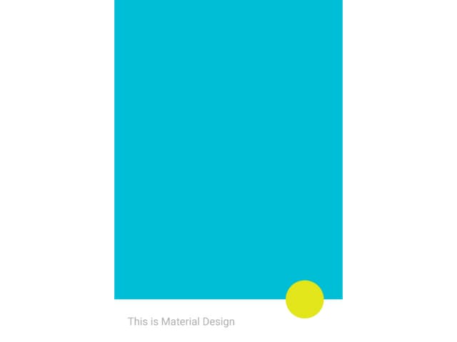 Google material-design Introduction