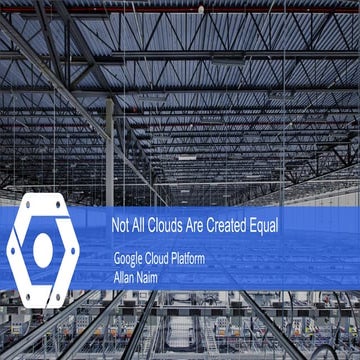 Google not all clouds are created equal - sap sapphire 2014 (1)