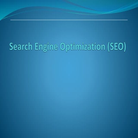 Google seo-search-engine-optimization-introduction-powerpoint-presentation-