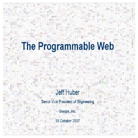 The Programmable Web