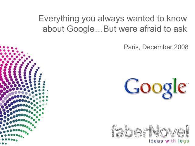 All about Google