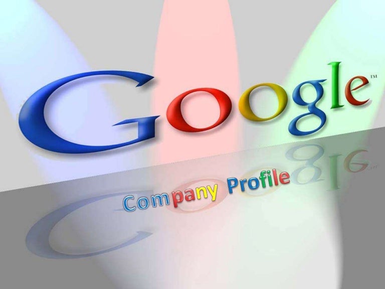 Google company profile
