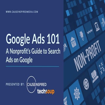 Google Ad Grants 101: A Nonprofit's Guide to Search Ads on Google