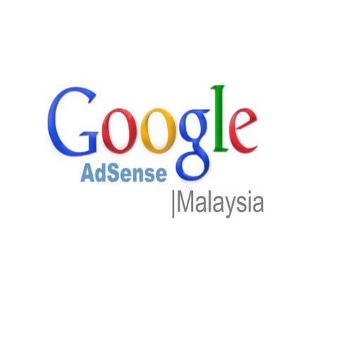 Google Adsense - Malaysia