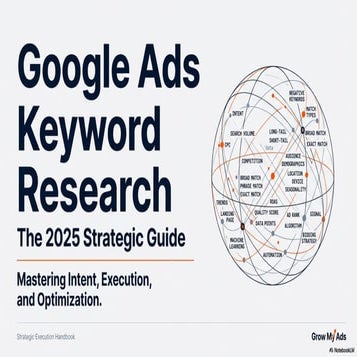 GOOGLE ADS Effective STRATEGY BY BRILLIKO in 2026 | PDF