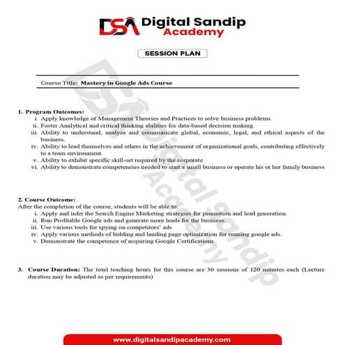 Google Ads Main Question | PDF