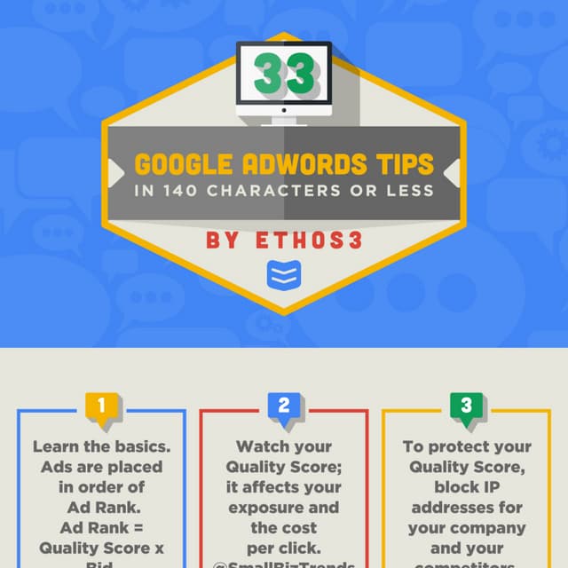 33 Tips in Google AdWords 