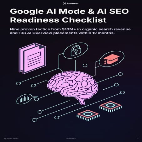 Google AI Mode SEO Checklist: 9 Proven Tactics for $10M+ Organic Revenue & 19...