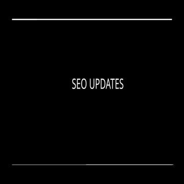 Google algorithmic updates major ones 11