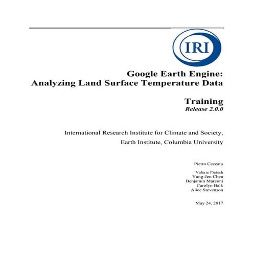 Google analysis temperature_data