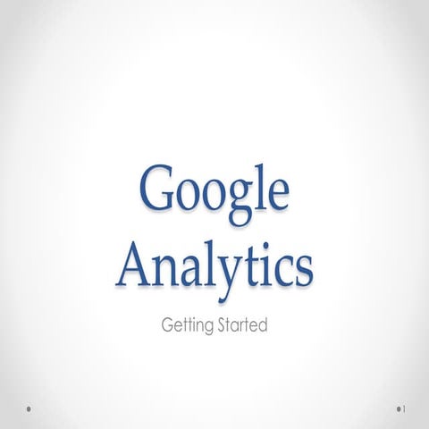 Google Analytics
