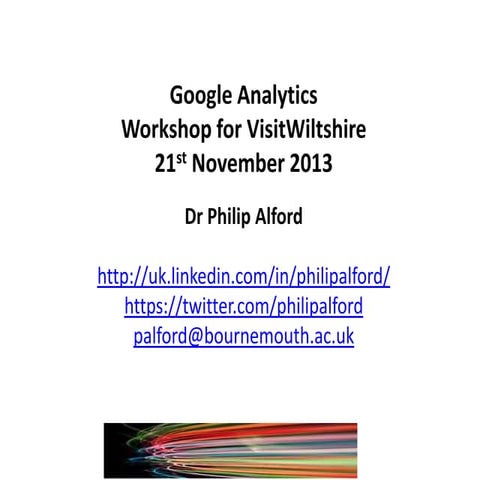 Google analytics introduction