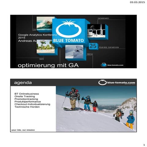 Google Analytics Konferenz 2015_optimierung des onlineshops mit enhanced Ecommerce_Andreas Augustin_blue tomato