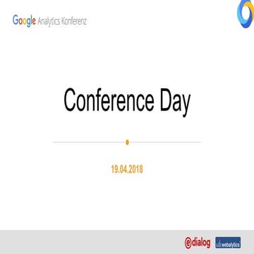 Google Analytics Konferenz 2018_Kampagnen Tracking_Holger Tempel (webalytics)