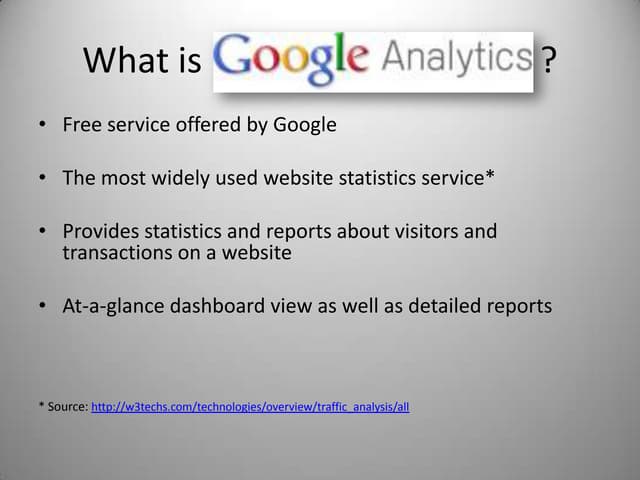 Google Analytics Ppt Final